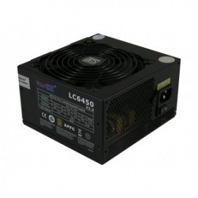 LC-Power LC6450 V2.3, 450 W, 230 V, 50 Hz, 5 A, Actif, 115 W