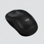 Logitech M220 Silent, Ambidextre, Optique, RF sans fil, 1000 DPI, Charbon de bois