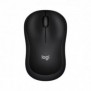 Logitech M220 Silent, Ambidextre, Optique, RF sans fil, 1000 DPI, Charbon de bois