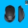 Logitech M330 SILENT PLUS, Droitier, Mécanique, RF sans fil, 1000 DPI, Noir