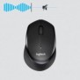 Logitech M330 SILENT PLUS, Droitier, Mécanique, RF sans fil, 1000 DPI, Noir