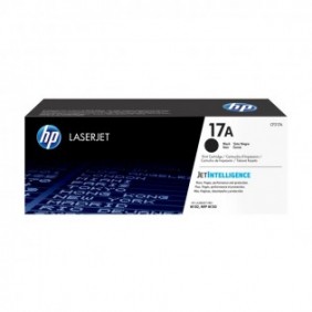 HP 17A Toner LaserJet noir authentique, 1600 pages, Noir, 1 pièce