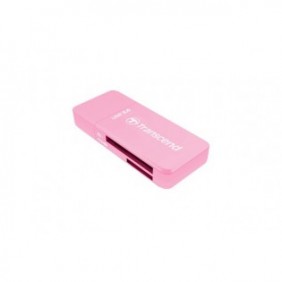 Transcend RDF5, MicroSDHC, MicroSDXC, SDHC, SDXC, Rose, CEFCCBSMIKCRCMEAC, USB 3.2 Gen 1 3.1 Gen 1 Type-A, USB, 5 V