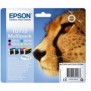 Epson Multipack "Guépard"  - Encres DURABrite Ultra N, C, M, J, Rendement standard, 7,4 ml, 5,5 ml, 1 pièce, Multi pack
