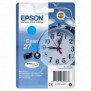 Epson Alarm clock Cartouche "Réveil" 27XL - Encre DURABrite Ultra C, Rendement élevé , Cyan, 10,4 ml, 1 pièce, 1100 pages