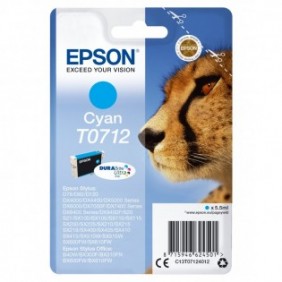 Epson Cartouche "Guépard" - Encre DURABrite Ultra C, Rendement standard, 5,5 ml, 1 pièce
