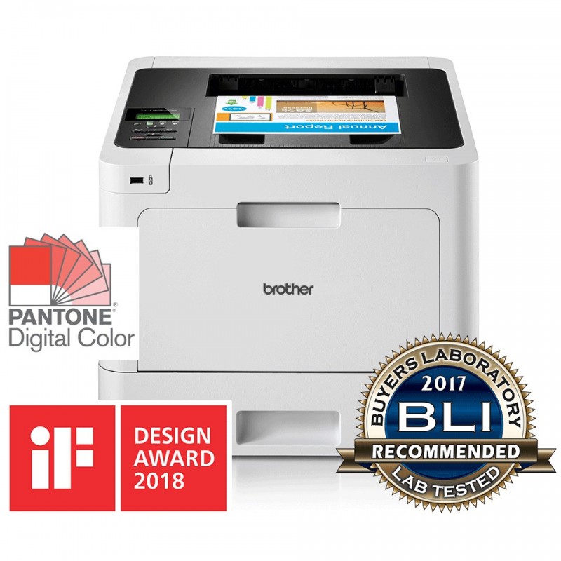 Brother HL-L8260CDW Imprimante professionnelle laser couleur WiFi, Laser, Couleur, 2400 x 600 DPI, A4, 31 ppm, Impression recto-verso