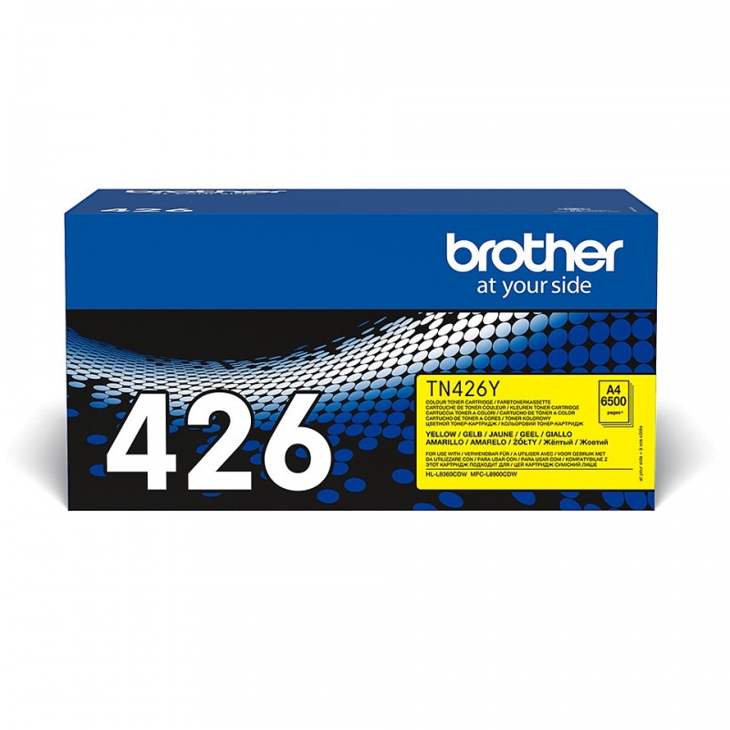 Brother Cartouche de toner TN-426Y originale – Jaune, 6500 pages, Jaune, 1 pièce