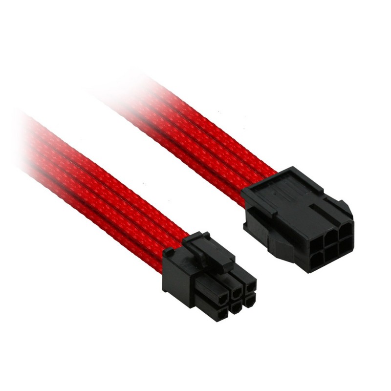 Nanoxia NX6PV3ER, 0,3 m, PCI-E 6-pin, PCI-E 6-pin, Droit, Droit, Rouge
