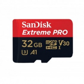 SanDisk Extreme Pro, 32 Go, MicroSDHC, Classe 10, UHS-I, 100 Mos, 90 Mos