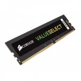 Corsair ValueSelect 8GB, DDR4, 2400MHz, 8 Go, 1 x 8 Go, DDR4, 2400 MHz, 288-pin DIMM, Noir