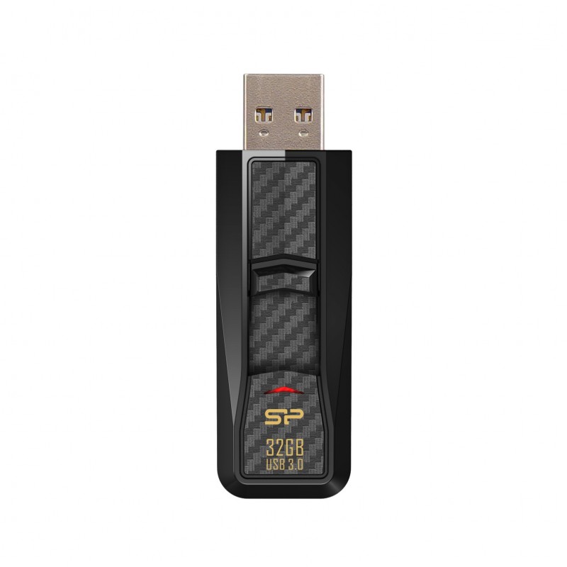Silicon Power Blaze B50, 32 Go, USB Type-A, 3.2 Gen 1 3.1 Gen 1, Slide, 8,3 g, Noir