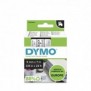 Dymo D1 - Standard Étiquettes - Noir sur transparent - 9mm x 7m, Noir sur transparent, Polyester, Belgique, -18 - 90 C, DYMO, LabelManager, LabelWriter 450 DUO