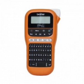 Brother PT-E110 étiqueteuse professionnelle, QWERTY, HGeTZe, Transfert thermique, 180 x 180 DPI, 20 mmsec, AAA