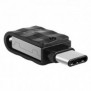 Silicon Power Mobile C31, 64 Go, USB Type-A  USB Type-C, 3.2 Gen 1 3.1 Gen 1, Pivotant, 3,3 g, Noir, Argent