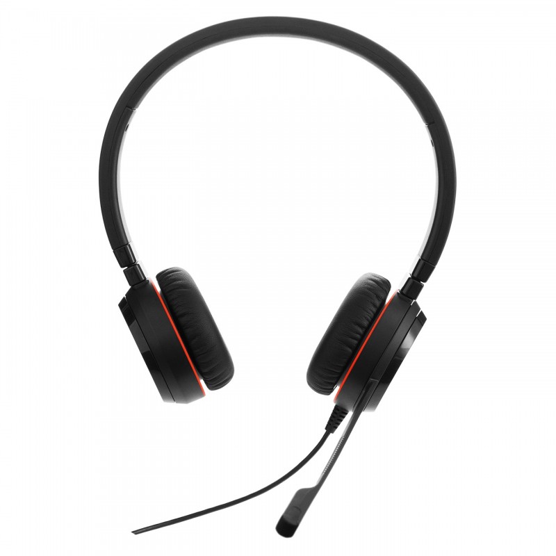 Jabra Evolve 20, Avec fil, BureauCentre d'appels, 150 - 7000 Hz, 132 g, Casque, Noir