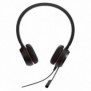 Jabra Evolve 20, Avec fil, BureauCentre d'appels, 150 - 7000 Hz, 132 g, Casque, Noir