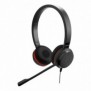 Jabra Evolve 20, Avec fil, BureauCentre d'appels, 150 - 7000 Hz, 132 g, Casque, Noir