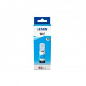 Epson 102 EcoTank Cyan ink bottle, Cyan, 70 ml, 1 pièce