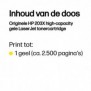 HP LaserJet Cartouche de toner grande capacité jaune authentique 203X pour, 2500 pages, Jaune, 1 pièce