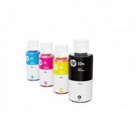 HP Bouteille d'encre cyan authentique 70 mL 31 Original, Original, Cyan, HP, HP Ink Tank 310, HP Ink Tank Wireless 410, HP Smart Tank 350, HP Smart Tank Wireless 450, HP Smart..., 8000 pages, Rendement standard