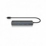 ICY BOX IB-HUB1406-C, USB 3.2 Gen 1 3.1 Gen 1 Type-C, 10,100,1000 Mbits, Anthracite, RJ-45, USB 3.2 Gen 1 3.1 Gen 1 Type-A, Aluminium, Chine