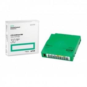 HPE LTO-8 Ultrium 30TB RW Data Cartridge, Bande de données vierge, LTO, 12 To, 30 To, 30 année, 183 kAm