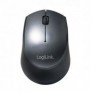 LogiLink ID0160, Ambidextre, Optique, RF sans fil, 1200 DPI, Noir