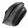 Cherry MW 4500 Souris ergonomique sans fil, pour droitiers, inclinée à 45, noir, USB, Droitier, Conception verticale, Optique, RF sans fil, 1200 DPI, Noir
