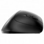 Cherry MW 4500 Souris ergonomique sans fil, pour droitiers, inclinée à 45, noir, USB, Droitier, Conception verticale, Optique, RF sans fil, 1200 DPI, Noir