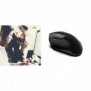 Cherry MW 4500 Souris ergonomique sans fil, pour droitiers, inclinée à 45, noir, USB, Droitier, Conception verticale, Optique, RF sans fil, 1200 DPI, Noir