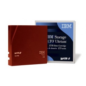 Lenovo IBM LTO Ultrium 8, Disque de stockage, Cartouche à bande, 2.5:1, LTO, CE, 12 To