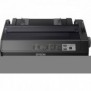 Epson LQ-590II, 550 caractères par seconde, 10 caractères par pouce, 6 copies, Code 128 ABC, Code 39, EAN13, EAN8, Interleaved 25, POSTNET, UPC-A, UPC-E, PC437, PC708, PC720, PC850, PC858, PC864, PCAR864, ISO 8859-15, Roman 8, Italique, Enveloppes