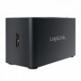 LogiLink CR0042, Avec fil, USB 3.2 Gen 1 3.1 Gen 1 Type-A, Noir, CF, MS Duo, MS Micro , MicroSD , 2 To, USB 2.0, USB 3.2 Gen 1 3.1 Gen 1 Type-A