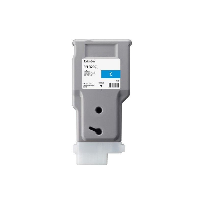 Canon PFI-320C, Cyan, Encre à pigments, 300 ml, 1 pièce