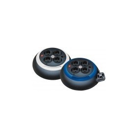 Brennenstuhl Comfort Line CL-S, 4 sortie CA, Noir, Blanc, 3 m, 185 x 185 x 60 mm