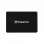 Transcend RDF8, CF, MicroSDHC, MicroSDXC, SD, SDHC, SDXC, Noir, CEFCCBSMIKCRCMEAC, Micro-USB, USB, 5 V