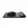 Kensington Tapis de souris avec repose-poignet ErgoSoft, Noir, Monochromatique, Repose-poignets