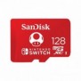 SanDisk SDSQXAO-128G-GNCZN, 128 Go, MicroSDXC, 100 Mos, 90 Mos, Class 3 , Rouge, Blanc