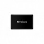 Transcend RDF8, CF, MicroSD , MicroSDHC, MicroSDXC, SD, SDHC, SDXC, Noir, CEFCCBSMIKCRCMEAC, Micro-USB, USB, 5 V