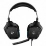 Logitech G G432 7.1 Surround Sound Wired Gaming Headset, Avec fil, Jouer, 20 - 20000 Hz, 280 g, Casque, Noir, Bleu