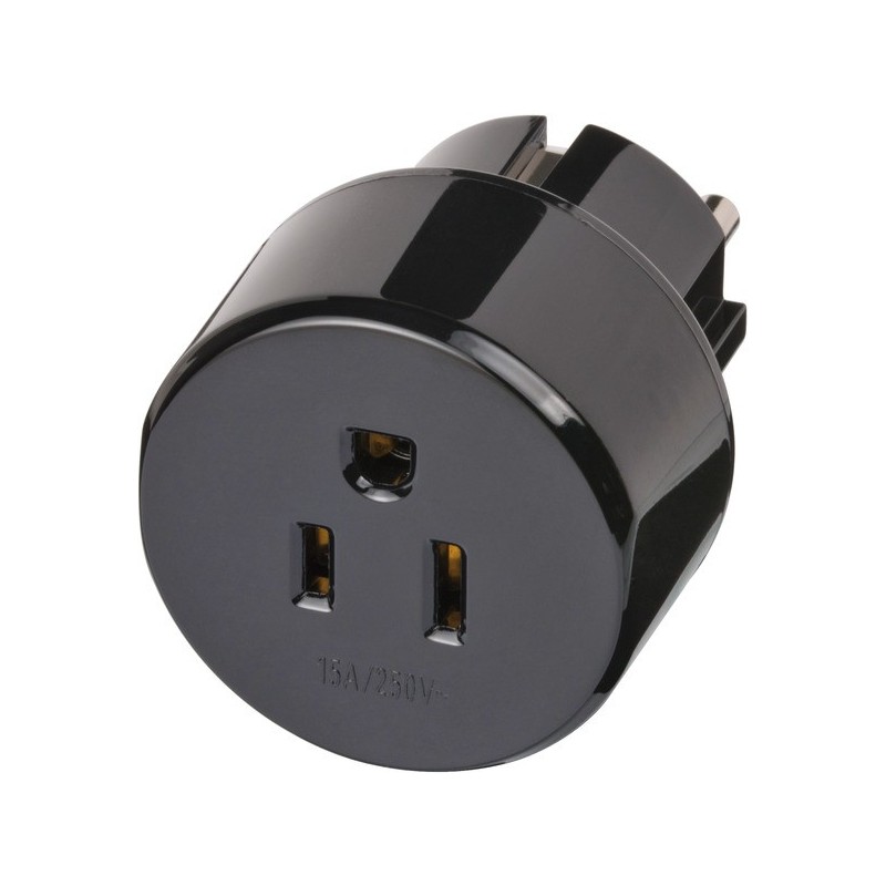 Brennenstuhl 1508520, Universel, Intérieure, Noir, 48 mm, 45 mm, 65 mm