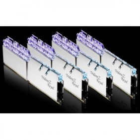 G.Skill Trident Z Royal F4-3200C16Q-64GTRS, 64 Go, 4 x 16 Go, DDR4, 3200 MHz, 288-pin DIMM