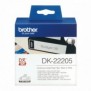 Brother DK-22205, Noir sur blanc, Étiquette en continu, DK, Blanc, Thermique directe, Chine