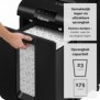 Fellowes AutoMax 100M, Découpage en particules, 22 cm, 4 x 10 mm, 23 L, 175 feuilles, 4 roue