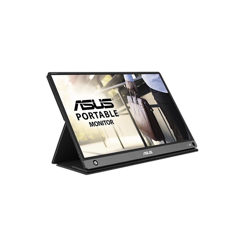 ASUS ZenScreen MB16AHP, 39,6 cm 15.6", 1920 x 1080 pixels, Full HD, LED, 5 ms, Noir