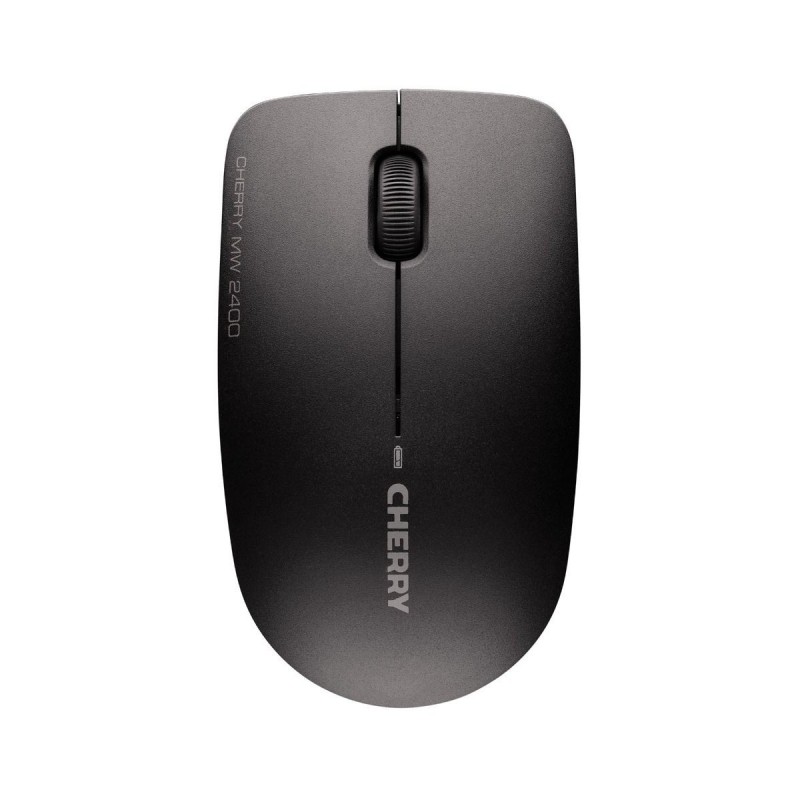Cherry MW 2400 Souris sans fil, noir, USB, Ambidextre, Optique, RF sans fil, 1200 DPI, Noir