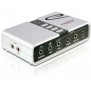 Delock USB Sound Box 7.1, 7.1 canaux, USB