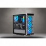 Corsair CC-9011189-WW, Midi Tower, PC, Blanc, ATX, micro ATX, Mini-ITX, Acier, Verre trempé, 17 cm