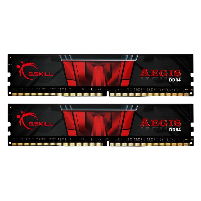G.Skill Aegis F4-3200C16D-16GIS, 16 Go, 2 x 8 Go, DDR4, 3200 MHz, 288-pin DIMM